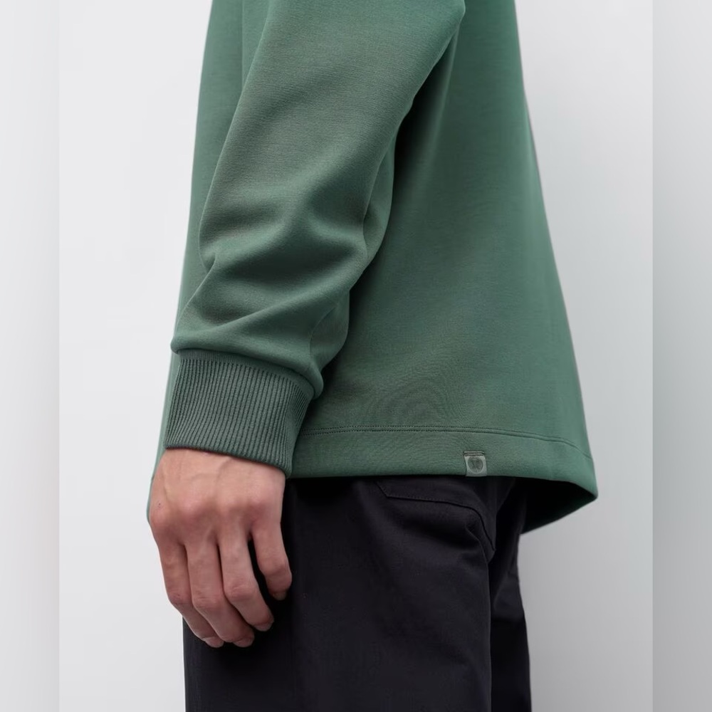 LULULEMON | Men’s Softstreme Oversized-Fit Long-Sleeve Henley - Dark Forest - 2X - Picture 5 of 15